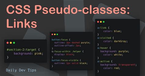 pseudo class w3schools|CSS Pseudo.